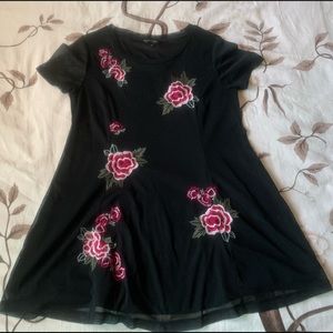 Stork & Babe Embroidered Maternity Top